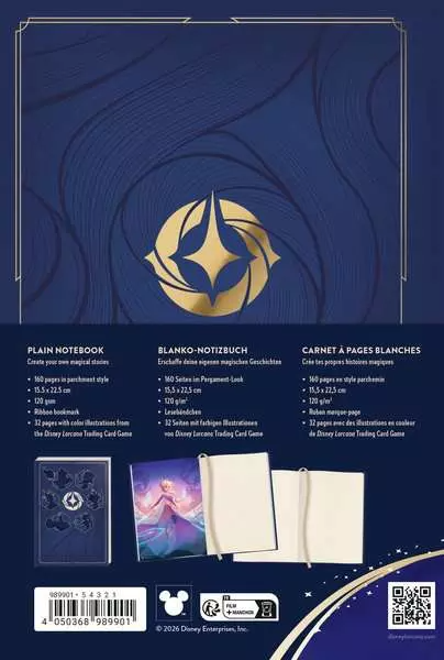 Disney Lorcana TCG Notebook – Collector Journal for Deck Building, Strategy & Notes