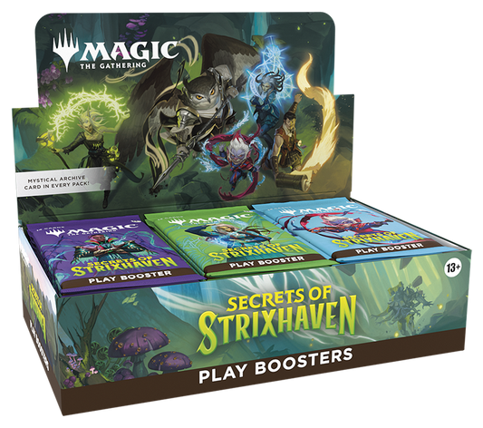 Magic the Gathering: Secrets of Strixhaven Play Booster Display