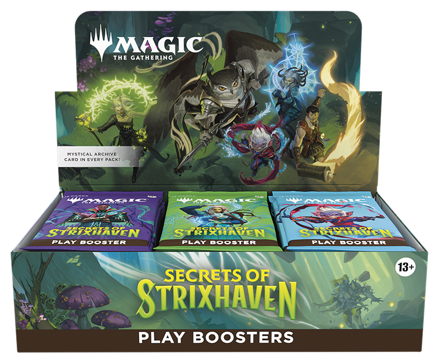 Magic the Gathering: Secrets of Strixhaven Play Booster Display