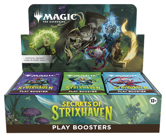 Magic the Gathering: Secrets of Strixhaven Play Booster Display
