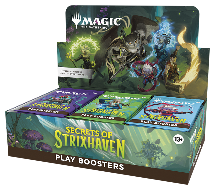Magic the Gathering: Secrets of Strixhaven Play Booster Display