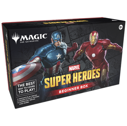Magic: The Gathering | Marvel Super Heroes Beginner Box (10 Themed Decks, Learn to Play Set, English Version)