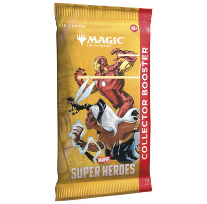 Magic: The Gathering | Marvel Super Heroes Collector Booster Pack (15 Cards, English Version)