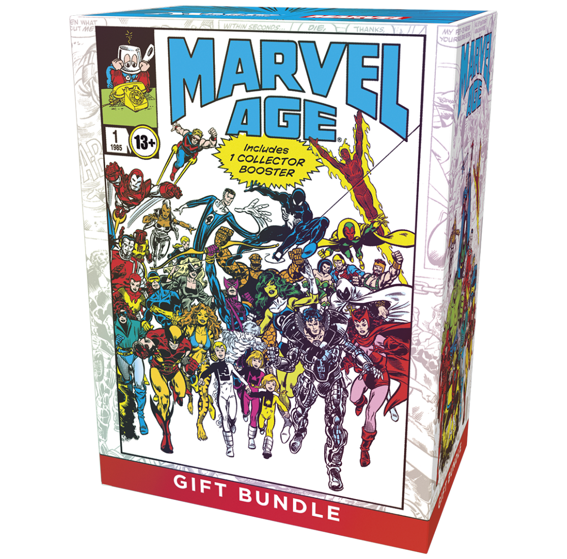 Magic: The Gathering | Marvel Super Heroes Gift Bundle (9 Play Boosters + 1 Collector Booster, English Version)