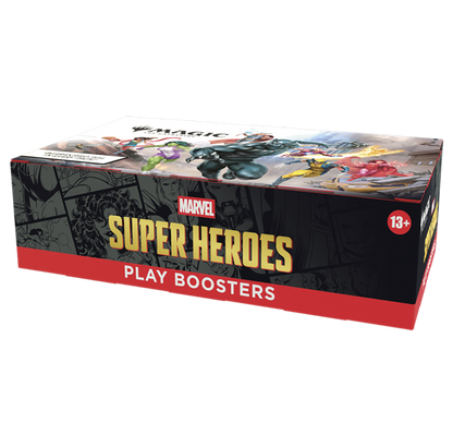 Magic: The Gathering | Marvel Super Heroes Play Booster Display (30 Packs, 14 Cards Each, English Version)