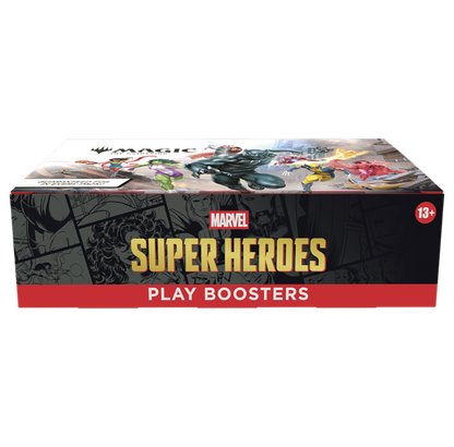 Magic: The Gathering | Marvel Super Heroes Play Booster Display (30 Packs, 14 Cards Each, English Version)
