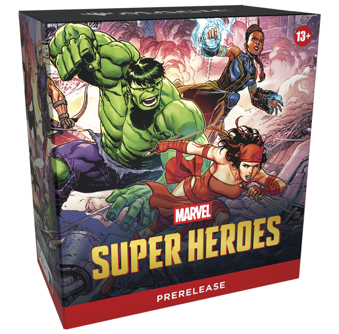 Magic: The Gathering | Marvel Super Heroes Prerelease Pack (6 Play Boosters + Foil Promo, English Version)