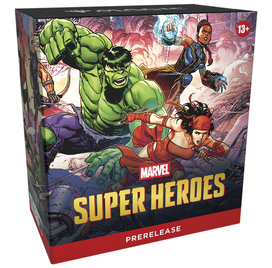 Magic: The Gathering | Marvel Super Heroes Prerelease Pack (6 Play Boosters + Foil Promo, English Version)