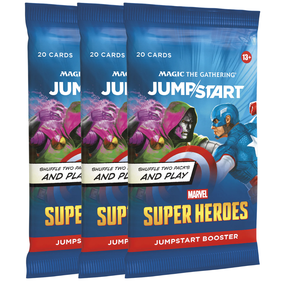 Magic: The Gathering | Marvel Super Heroes Jumpstart Booster Pack (20 Cards, English Version)