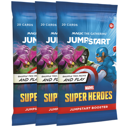 Magic: The Gathering | Marvel Super Heroes Jumpstart Booster Pack (20 Cards, English Version)