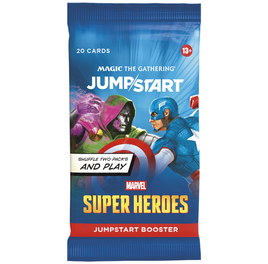 Magic: The Gathering | Marvel Super Heroes Jumpstart Booster Pack (20 Cards, English Version)