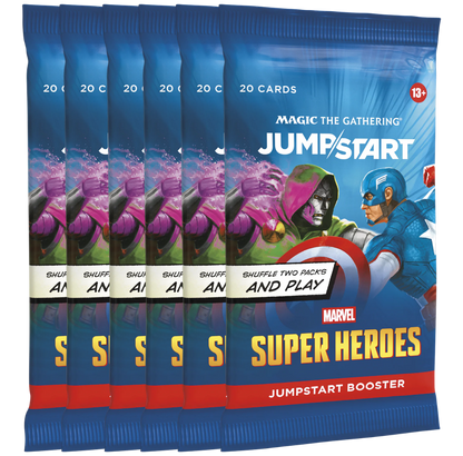 Magic: The Gathering | Marvel Super Heroes Jumpstart Booster Pack (20 Cards, English Version)