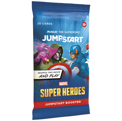 Magic: The Gathering | Marvel Super Heroes Jumpstart Booster Pack (20 Cards, English Version)
