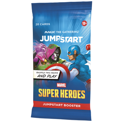 Magic: The Gathering | Marvel Super Heroes Jumpstart Booster Pack (20 Cards, English Version)