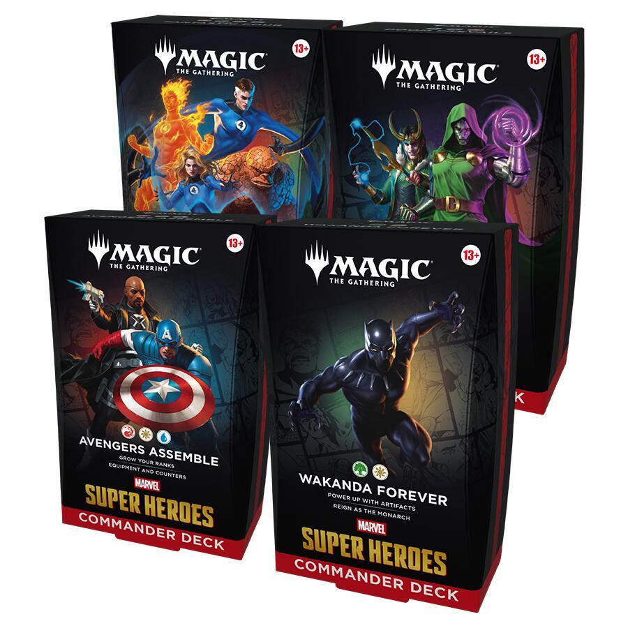 Magic: The Gathering | Marvel Super Heroes Commander Deck (100-Card Preconstructed Deck, English Version)