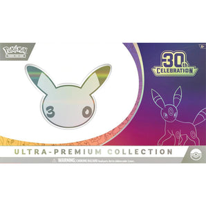 Pokémon TCG 30th Celebration Ultra-Premium Collection (Night) — Front of Night Ultra-Premium Collection packaging