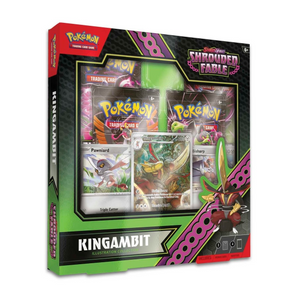 Pokémon TCG Scarlet & Violet: Shrouded Fable Kingambit Illustration Collection Box (4 Booster Packs, SFA)