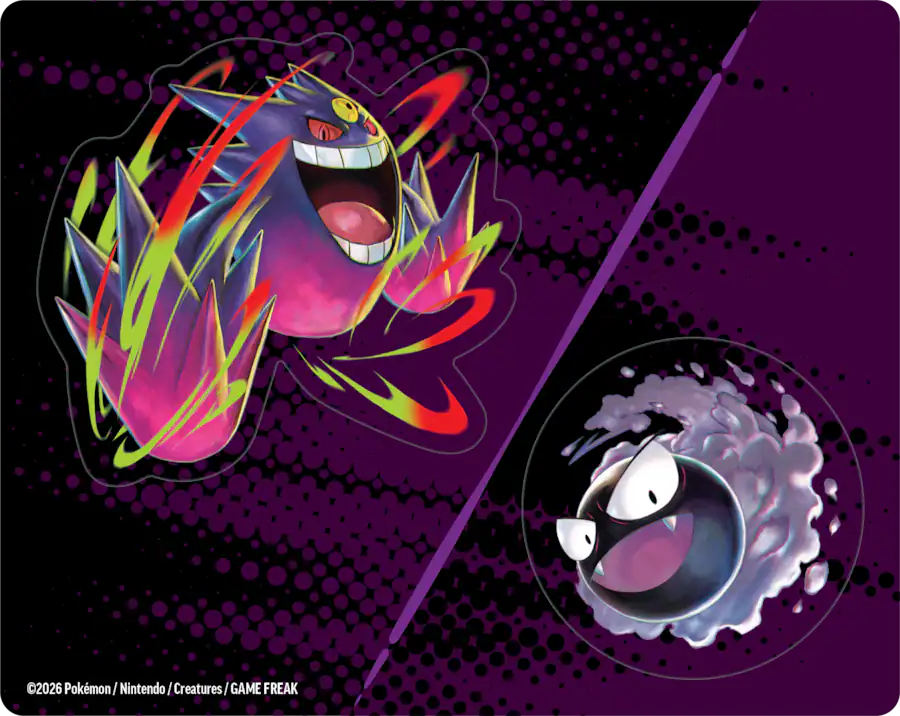Pokémon TCG: Mega Evolution – Ascended Heroes Tech Sticker Collection (Charmander or Gastly Promo + 3 Packs)