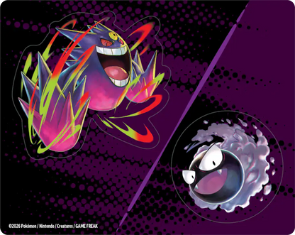 Pokémon TCG: Mega Evolution – Ascended Heroes Tech Sticker Collection (Charmander or Gastly Promo + 3 Packs)