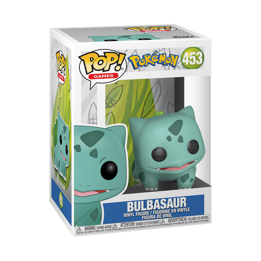 Funko Pop! Games: Pokémon – Bulbasaur Vinyl Figure #453