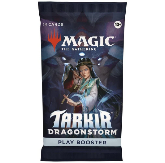 Magic: The Gathering – Tarkir: Dragonstorm Play Booster Pack (TDM Expansion, 14 Cards)