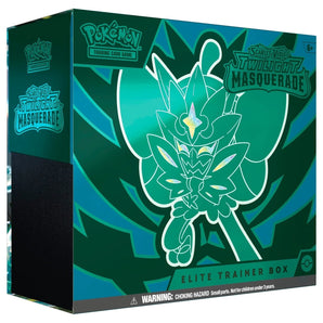 Pokémon Scarlet & Violet: Twilight Masquerade Elite Trainer Box (9 Booster Packs, TWM Expansion, English)