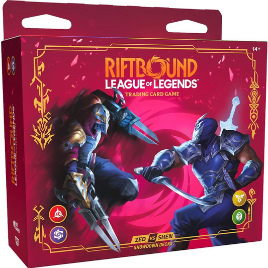 Riftbound: Vendetta Showdown Decks – Zed vs. Shen (2 Preconstructed Decks) - Pre-Order