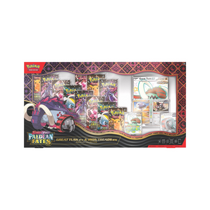 Paldean Fates Great Tusk ex & Iron Treads ex Premium Collection — gallery view 1