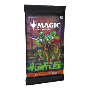 Magic: The Gathering Teenage Mutant Ninja Turtles Play Booster Pack, English packaging