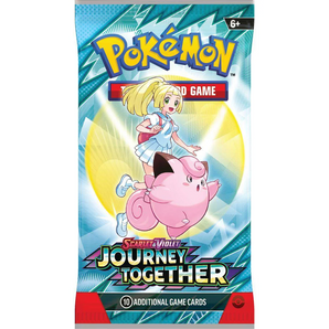Pokémon TCG: Scarlet & Violet – Journey Together Booster Pack (10 Cards, SV09 English Version)
