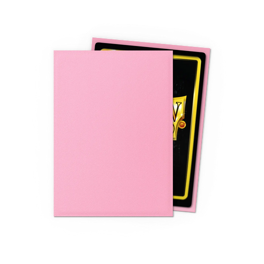Dragon Shield Standard Size Matte Card Sleeves – Pink (100 Count, Smooth & Tough Premium TCG Protection)