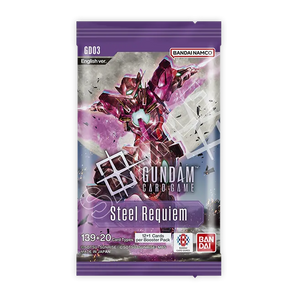 Steel Requiem Booster Pack authentic product packaging